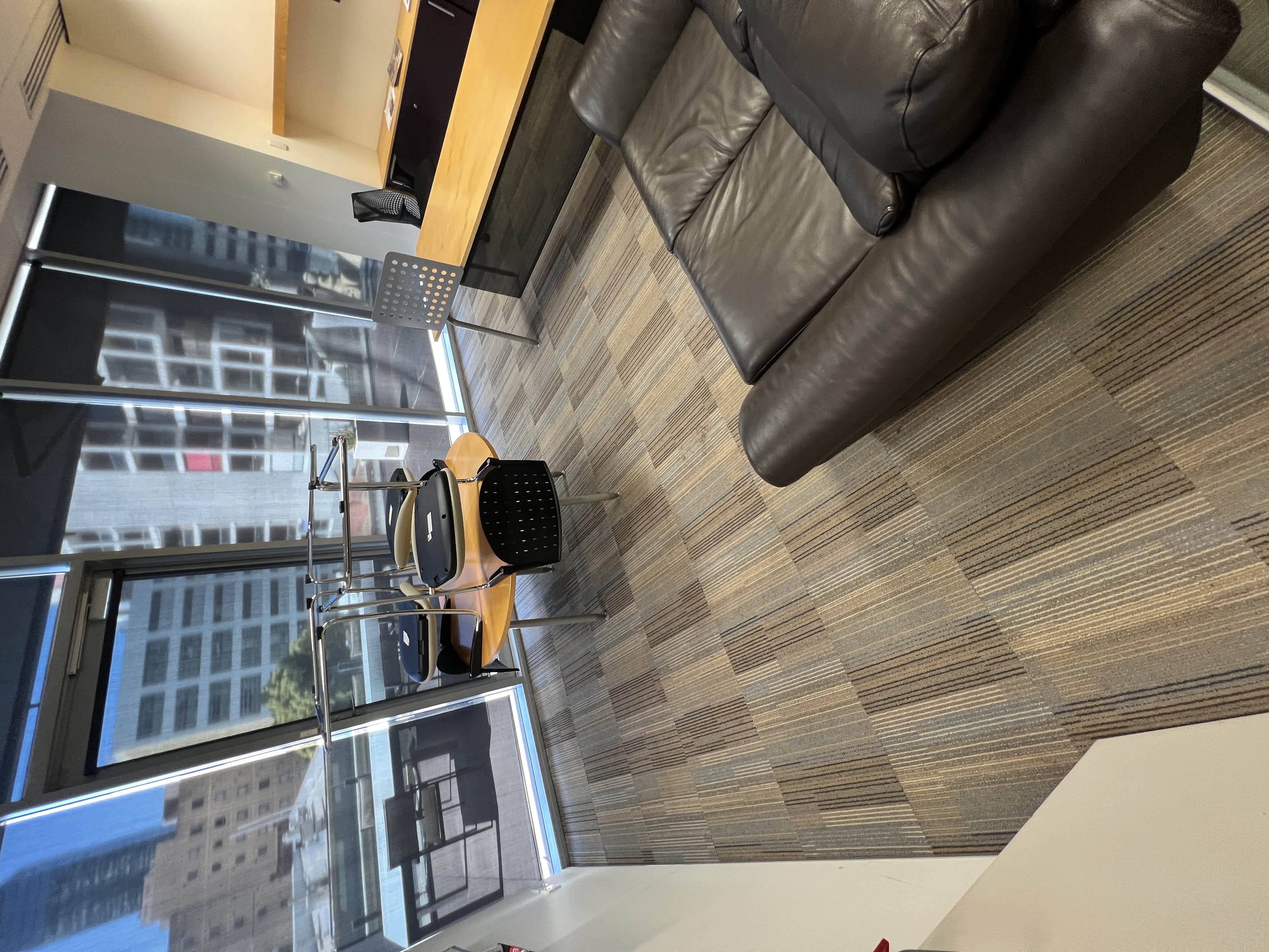 Office carpet cleaned